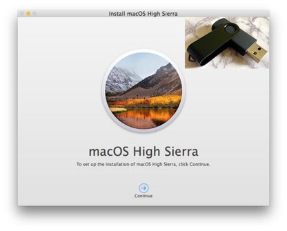 Bootable macOS High Sierra USB | macOS Installer, Repair & Recovery Drive