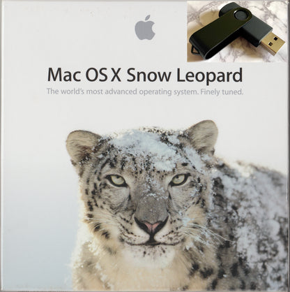 Bootable USB Drive Installer Rescue Recovery Restore Mac OS X 10.6 Snow Leopard