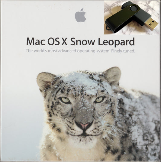 Bootable USB Drive Installer Rescue Recovery Restore Mac OS X 10.6 Snow Leopard
