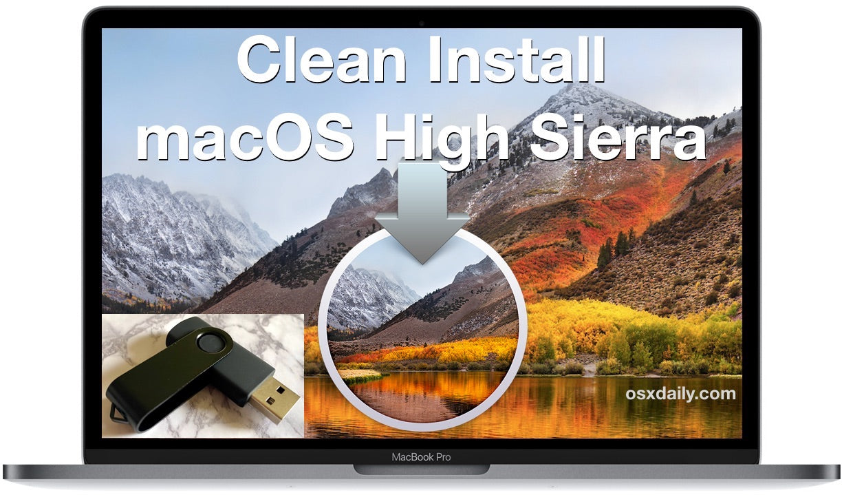 Bootable macOS High Sierra USB | macOS Installer, Repair & Recovery Drive