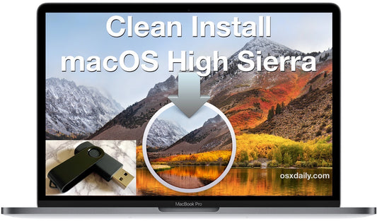 Bootable macOS High Sierra USB | macOS Installer, Repair & Recovery Drive