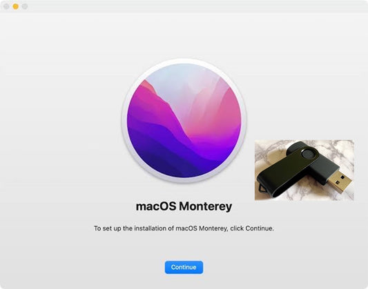 Bootable USB Drive Install Rescue Recovery Restore Apple Mac OS 12, Monterey