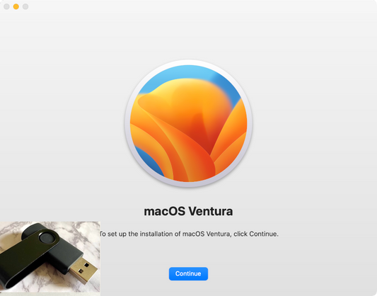 Bootable USB Drive Install Rescue Recovery Restore Apple Mac OS 13, Ventura